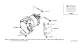 Diagram for 2016 Nissan Leaf A/C Compressor - 92600-3NG0A