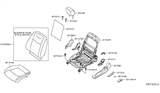 Diagram for 2014 Nissan Leaf Seat Cushion - 87370-3NF3A