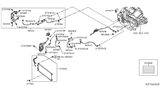 Diagram for 2014 Nissan Leaf A/C Hose - 92440-3NF0C