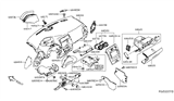 Diagram for 2017 Nissan Leaf Instrument Cluster - 68240-3NF0A