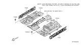 Diagram for 2016 Nissan Leaf Floor Pan - 74310-3NF0A