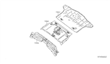 Diagram for 2013 Nissan Leaf Floor Pan - 74510-3NF0A