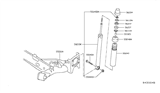 Diagram for 2014 Nissan Leaf Axle Beam - 55501-3NF0B