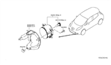 Diagram for 2013 Nissan Leaf Fog Light - 26150-3NB1A