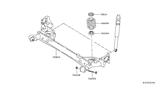 Diagram for 2016 Nissan Leaf Coil Springs - 55020-3NF0B