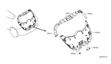 Diagram for Nissan Leaf Door Handle - 90940-3NA1A