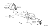 Diagram for Nissan 370Z Door Handle - 80607-1EA0C