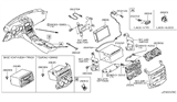 Diagram for 2019 Nissan 370Z Antenna - 25975-6GE0A
