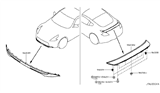 Diagram for 2012 Nissan 370Z Spoiler - 96010-1EA0A