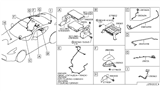 Diagram for 2013 Nissan 370Z Antenna - 28208-1EA2A