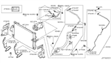 Diagram for 2018 Nissan 370Z A/C Hose - 92490-1EA0A