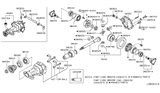 Diagram for Nissan Xterra Differential Bearing - 38440-EC000