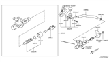 Diagram for 2018 Nissan 370Z Clutch Hose - 30856-JK600