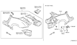 Diagram for Nissan 370Z Fender - GHA00-6GCMA