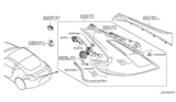Diagram for Nissan 370Z Tail Light - 26555-1EA0A