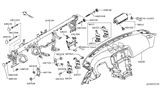 Diagram for 2018 Nissan 370Z Air Bag Control Module - K8515-6GH0A