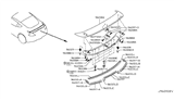 Diagram for 2014 Nissan 370Z Spoiler - 96030-1EA0A