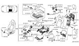 Diagram for 2019 Nissan 370Z Seat Motor - 87451-1EK2A