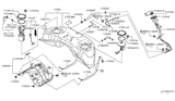 Diagram for Nissan 370Z Fuel Filler Neck - 17221-1TG0C