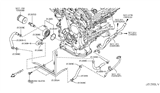 Diagram for 2012 Nissan 370Z Oil Cooler - 21305-JK22A