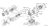 Diagram for 2011 Nissan 370Z Torque Converter - 31100-1XJ0C