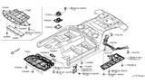 Diagram for 2010 Nissan 370Z Grille - 75881-JK000