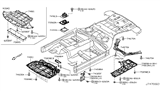 Diagram for 2009 Nissan 370Z Grille - 75881-JK000