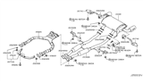 Diagram for 2014 Nissan 370Z Exhaust Hanger - B0794-1A30A