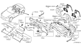 Diagram for 2009 Nissan 370Z Dome Light - 26490-CD000