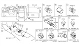 Diagram for Nissan 370Z Cigarette Lighter - 25336-2Y90A