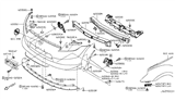 Diagram for 2010 Nissan 370Z Bumper - FBM23-1A47H