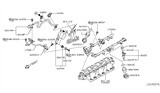 Diagram for 2010 Nissan 370Z Fuel Rail - 17520-EY00A