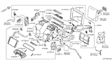 Diagram for Nissan Altima Blend Door Actuator - 27732-8J100