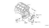 Diagram for 2012 Nissan Versa Oil Filter - 15208-65F0D