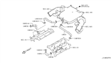 Diagram for 2011 Nissan 370Z PCV Hose - 11823-EY00B