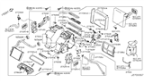 Diagram for Nissan 370Z Blend Door Actuator - 27731-JN60A