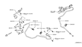 Diagram for 2009 Nissan 370Z Hydraulic Hose - 30850-JK600