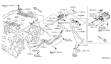 Diagram for 2010 Nissan 370Z Vapor Pressure Sensor - 22365-EY00A