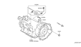 Diagram for 2012 Nissan 370Z Transmission Assembly - 310CM-X454BRE