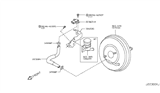 Diagram for 2010 Nissan 370Z Vapor Pressure Sensor - 22365-EY01A