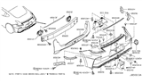 Diagram for 2009 Nissan 370Z Bumper - HEM22-1EA0H