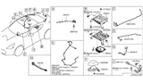 Diagram for 2009 Nissan 370Z Antenna - 28208-1EA0A