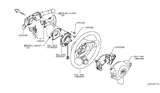 Diagram for 2018 Nissan 370Z Wiper Switch - 25560-3GY0E