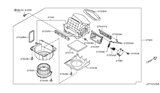 Diagram for 2015 Nissan 370Z Cabin Air Filter - B7277-1EA0B