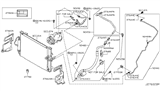 Diagram for 2019 Nissan 370Z A/C Hose - 92480-6GK0A