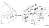 Diagram for Nissan GT-R Light Socket - 26244-72B00