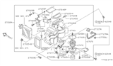 Diagram for Nissan Quest Blend Door Actuator - 27740-0B000