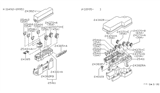 Diagram for 1994 Nissan Quest Fuse Box - 24380-51E05