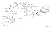 Diagram for 1993 Nissan Quest Washer Reservoir - 28910-0B000