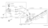 Diagram for Nissan Quest Brake Master Cylinder Reservoir - 46010-0B000